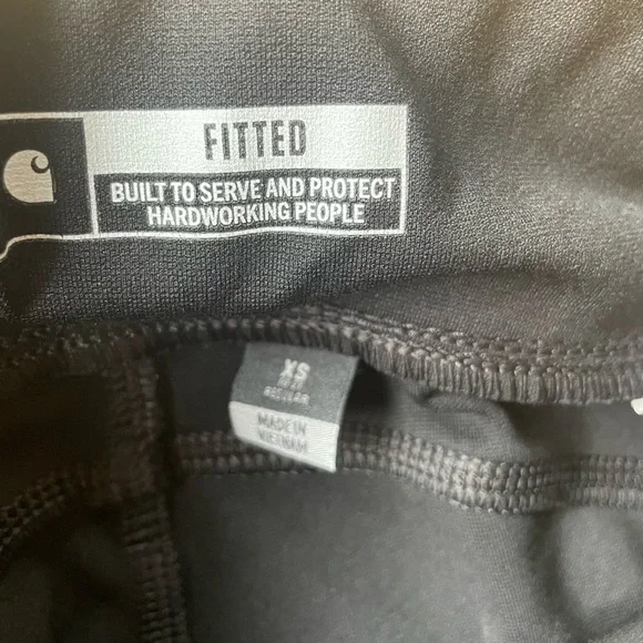 Carhartt Black Force Fitted Lightweight Utility Leggings Size XS EUC - Picture 12 of 16